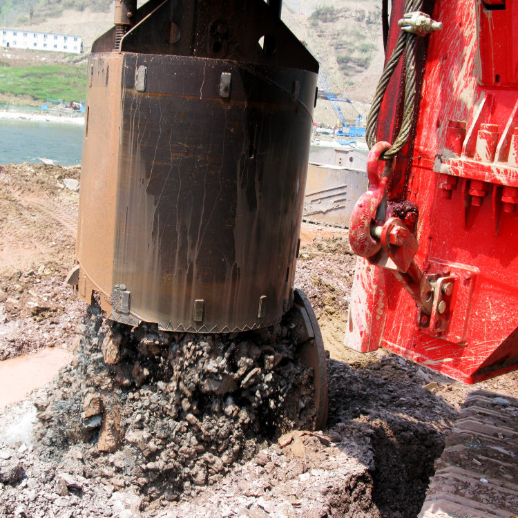 灰巖鉆進（貴州思南）